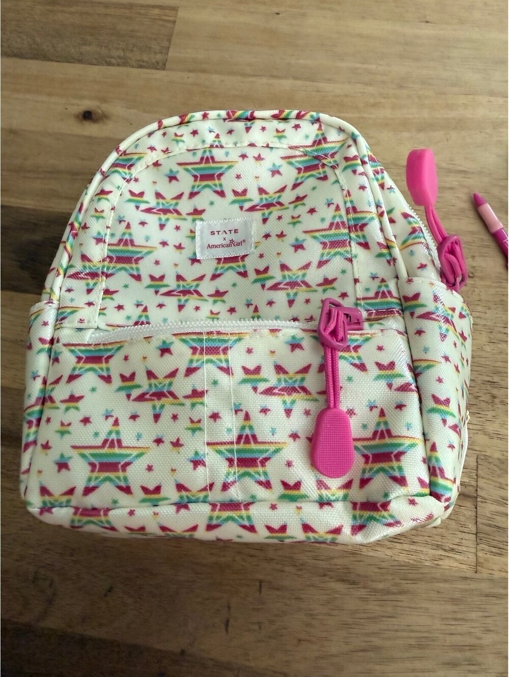 STATE x American Girl Star Print Doll Backpack B276